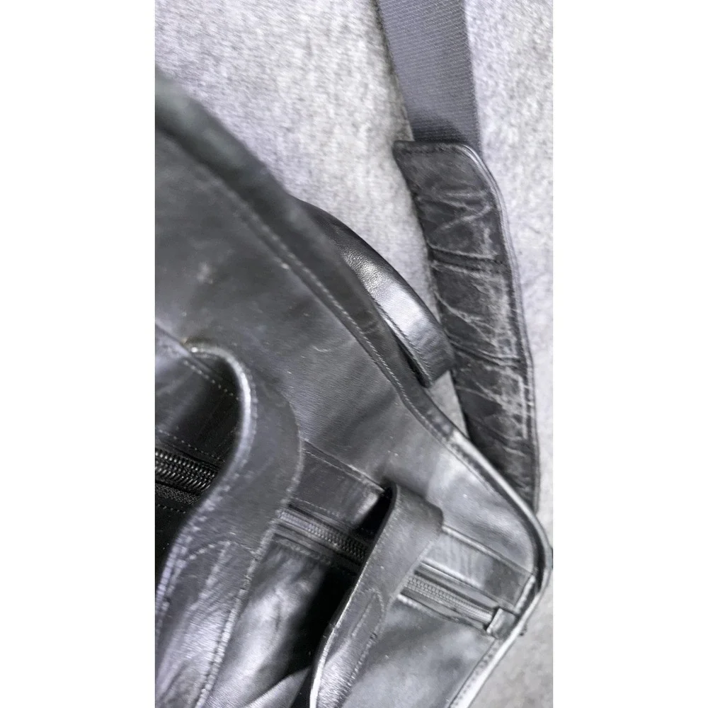 Tumi Leather Laptop Bag 16